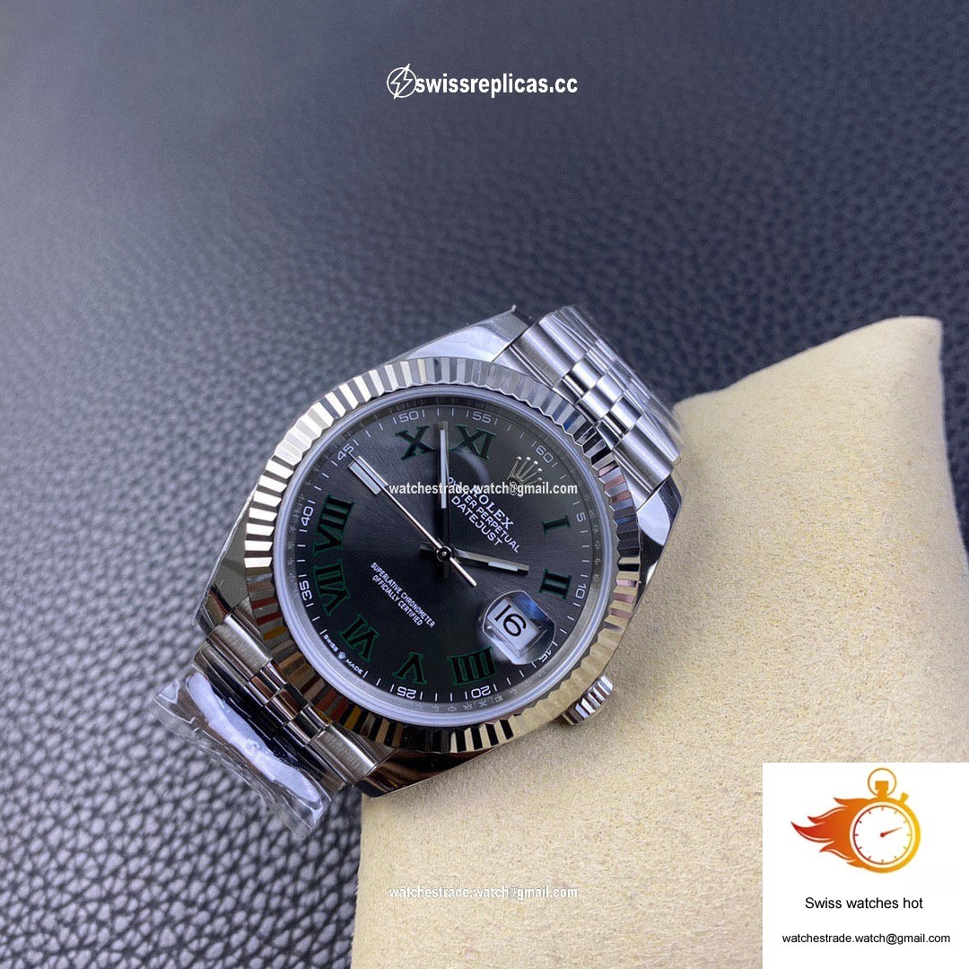 Rolex Datejust M126334-0022 Clean Factory Grey Dial 6