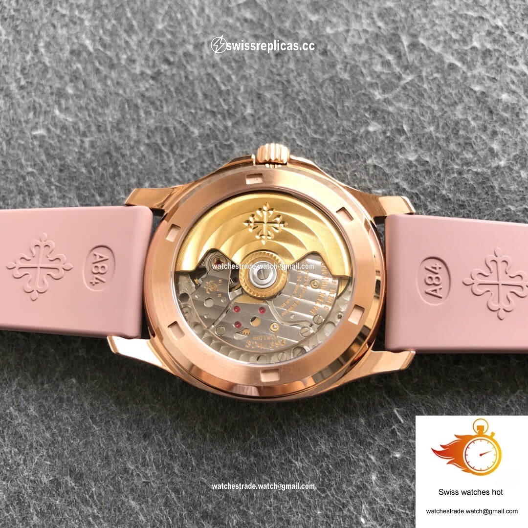 Patek Philippe Aquanaut 5072R-001 PPF Factory Rose Gold Mother Of Pearl Dial 6