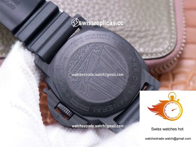 Panerai Submersible Luna Rossa PAM01039 VS Factory Black Carbon 6