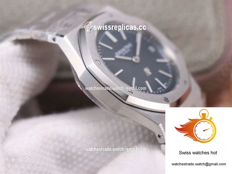 Audemars Piguet Royal Oak Jumbo Extra-Thin 15202ST.OO.1240ST.01 ZF Factory Blue Dial 6