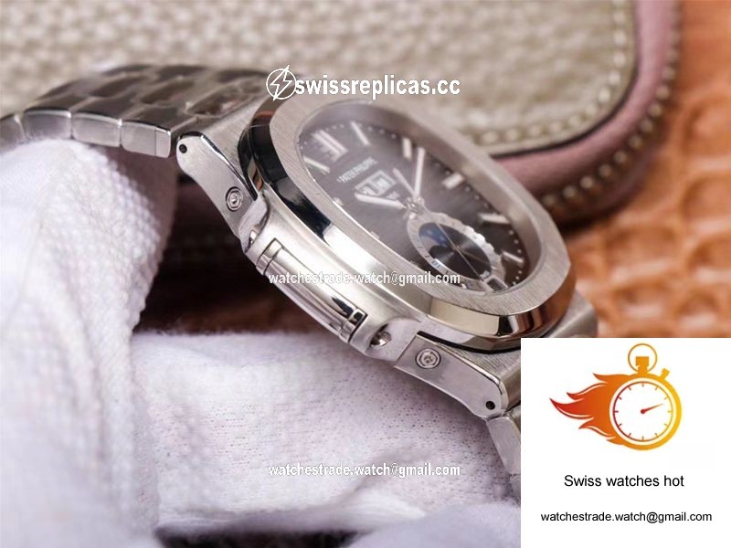 PF Factory Patek Philippe Nautilus 5726/1A-001 Moonphase Gray Dial 6