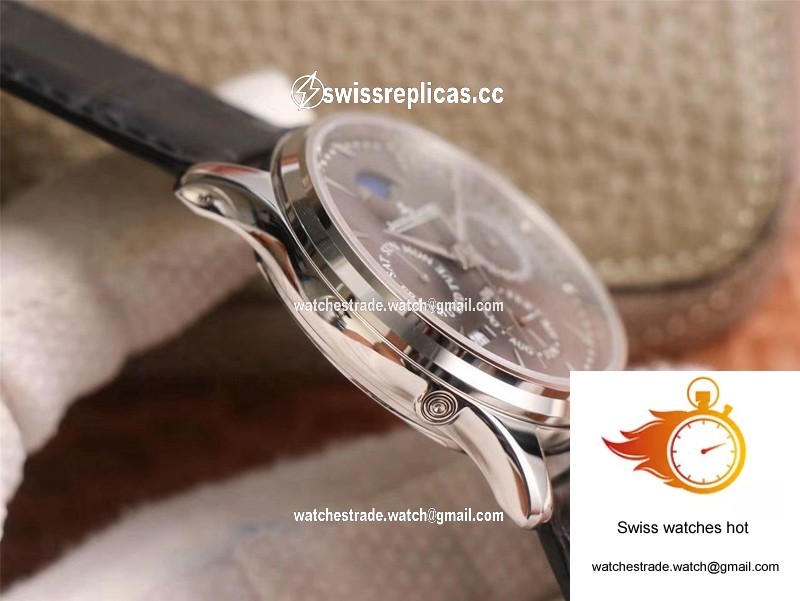 Jaeger-LeCoultre Master Ultra Thin Moon Perpetual Calendar 130354J V9 Factory Gray Dial 6