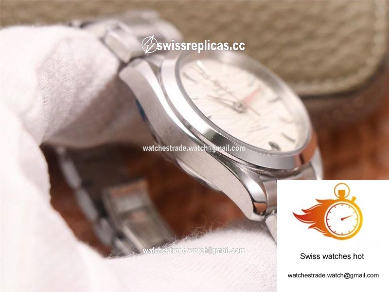 VS Factory Replica Omega Seamaster 220.10.38.20.02.003 Aqua Terra 150M CO AXIAL Master Chronometer Ladies 6