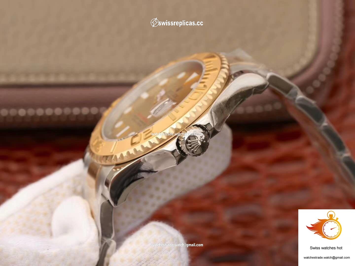 Rolex Yacht Master 116623 Champagne Dial 6