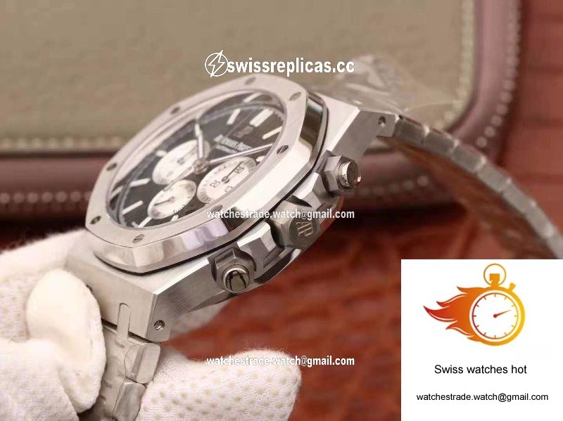 Audemars Piguet Royal Oak Chronograph 26331 OM Factory Black Dial 6