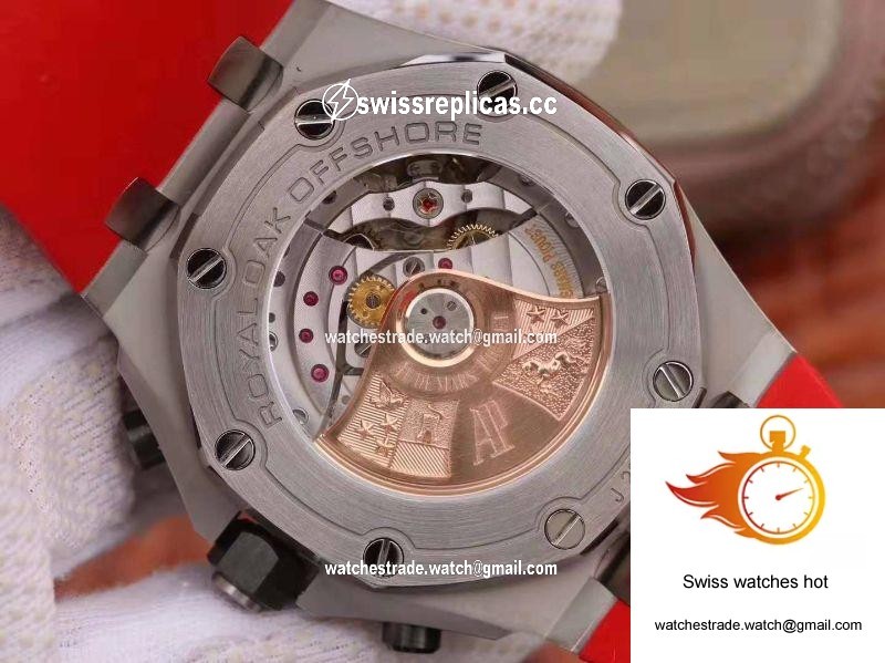 Audemars Piguet Royal Oak Offshore Chronograph Edition Dark Knight 26470 JF Factory V2 Black Dial 6