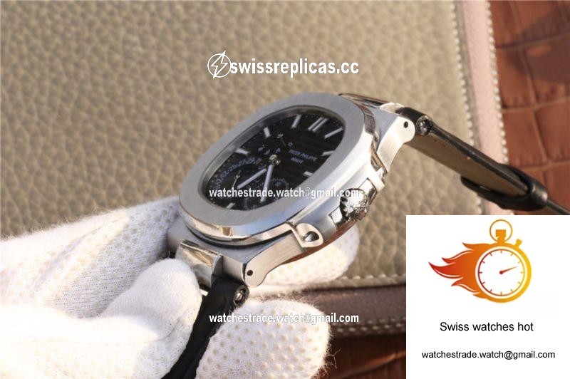Patek Philippe Nautilus Moonphase 5712G-001 Black Dial 6