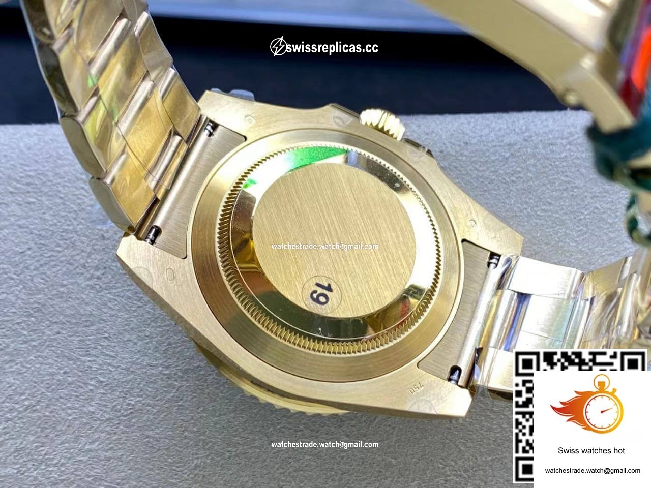 Rolex Submariner M116618LB-0003 VS Factory Yellow Gold 7