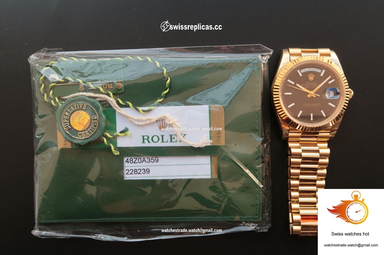 Rolex Day Date M228238-0004 EW Factory Yellow Gold 7