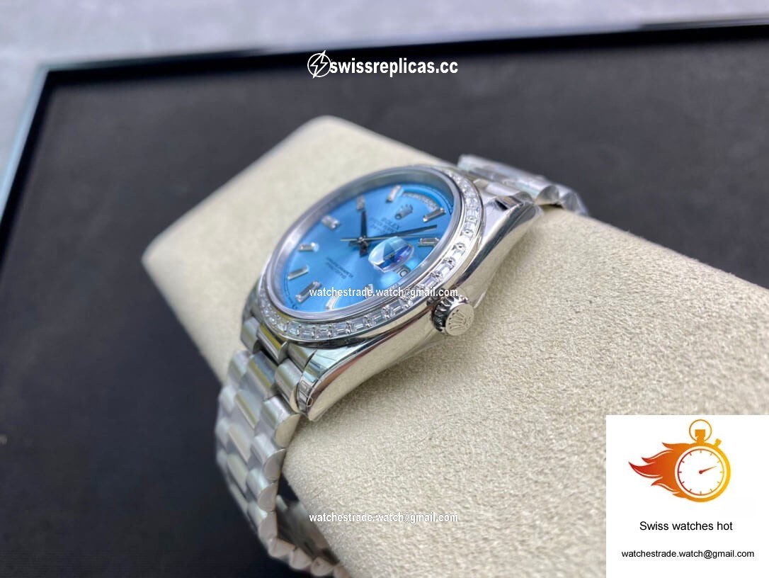 Rolex Day Date 228396TBR EW Factory Diamond Case 7