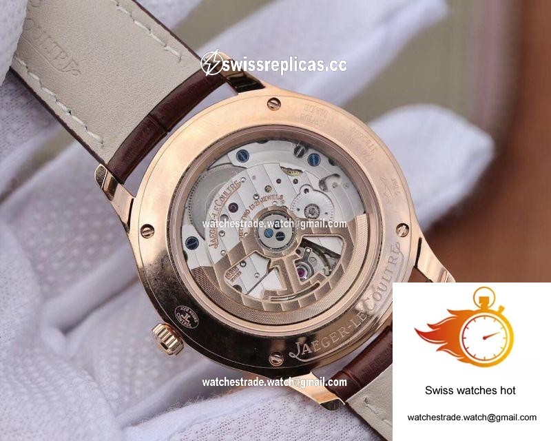 Jaeger LeCoultre Master Control Date Q1542520 ZF Factory 18K Rose Gold White Dial 7