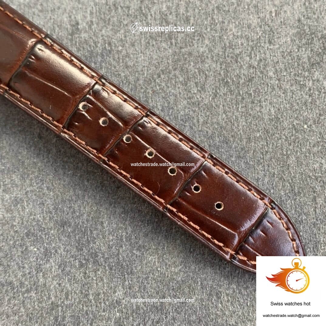 Patek Philippe Complications 5205R-001 GR Factory Rose Gold Milky White Dial 7