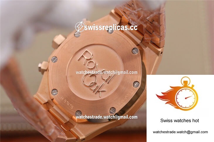 Audemars Piguet Royal Oak 26331 OM Factory Rose Gold White Dial 7
