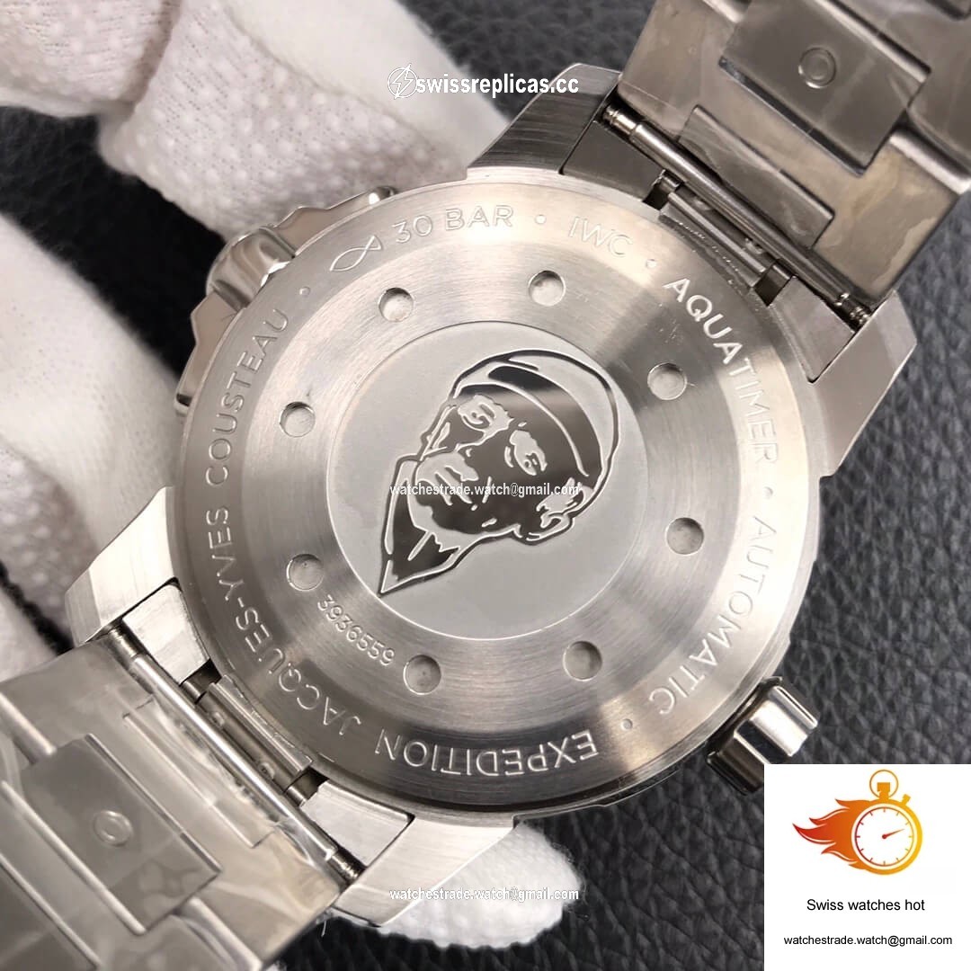 IWC Aquatimer IW329004 V6 Factory Silver White Dial 7