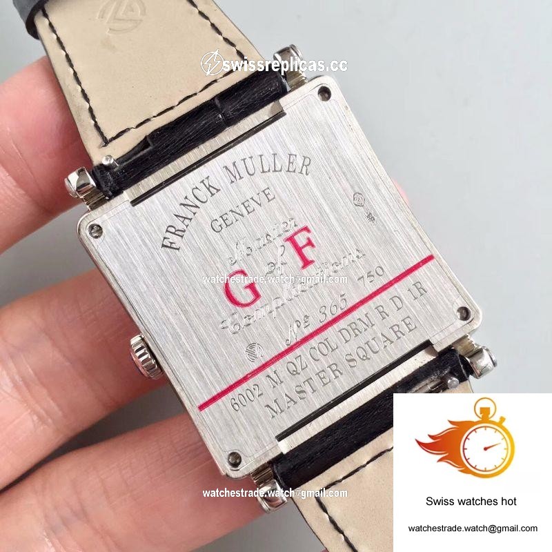 Franck Muller Master Square Ladies 6002 M QZ D White Dial GF Factory 7
