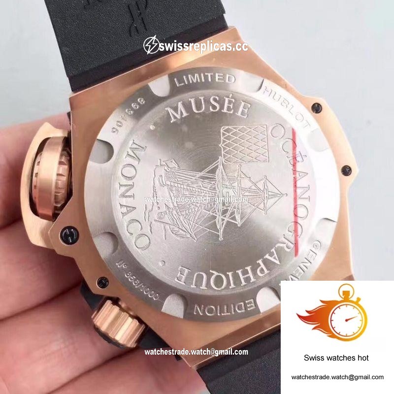 Hublot Big Bang King Power Musee Oceanographique Monaco 731.OX.1170.RX V6 Factory Black Dial 7