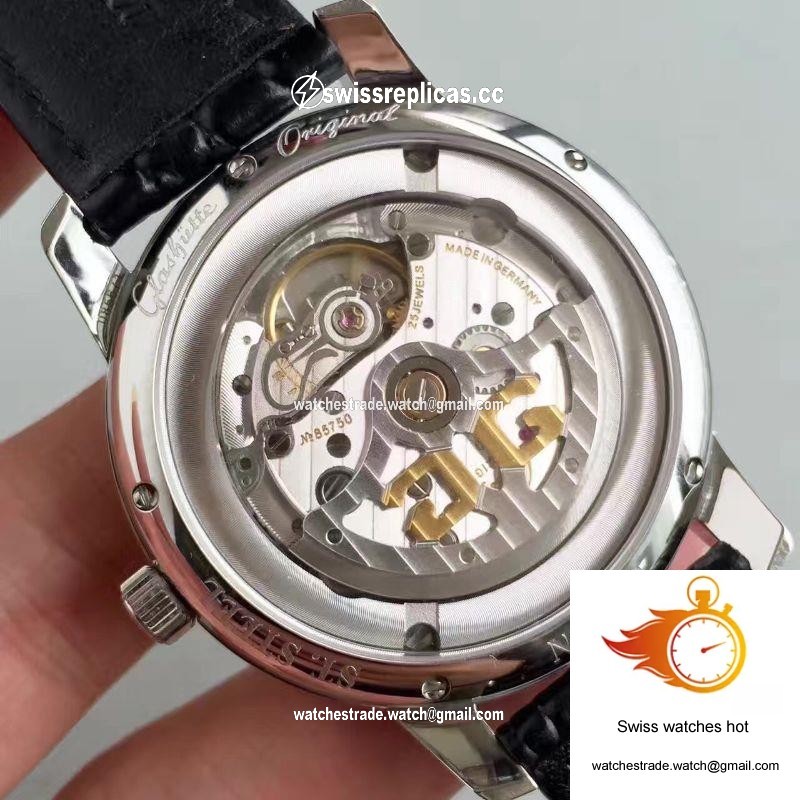 Glashutte Original Senator Excellence 1-39-52-01-02-04 V4 Stainless Steel Case White Dial FK Factory 7