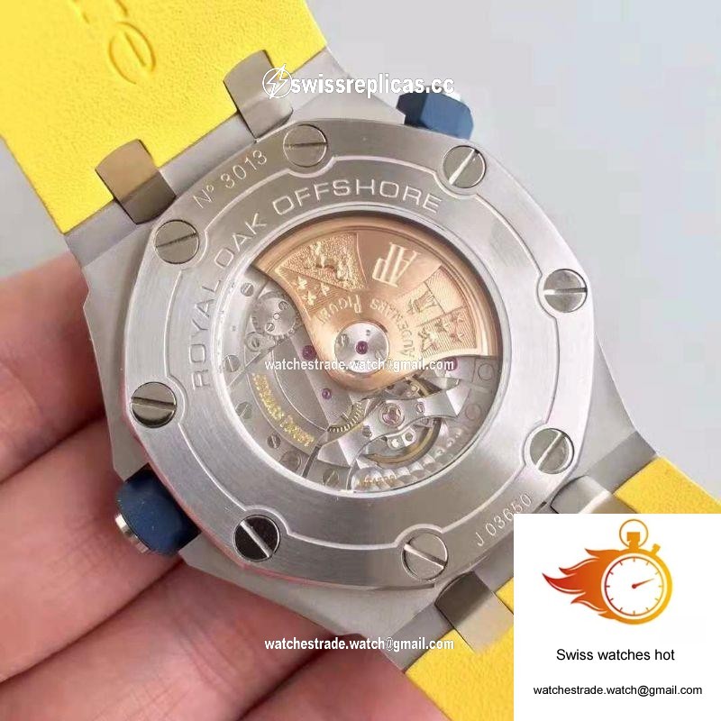 Audemars Piguet Royal Oak Offshore Diver 15710ST.OO.A051CA.01 JF Factory V3 Yellow Dial 7