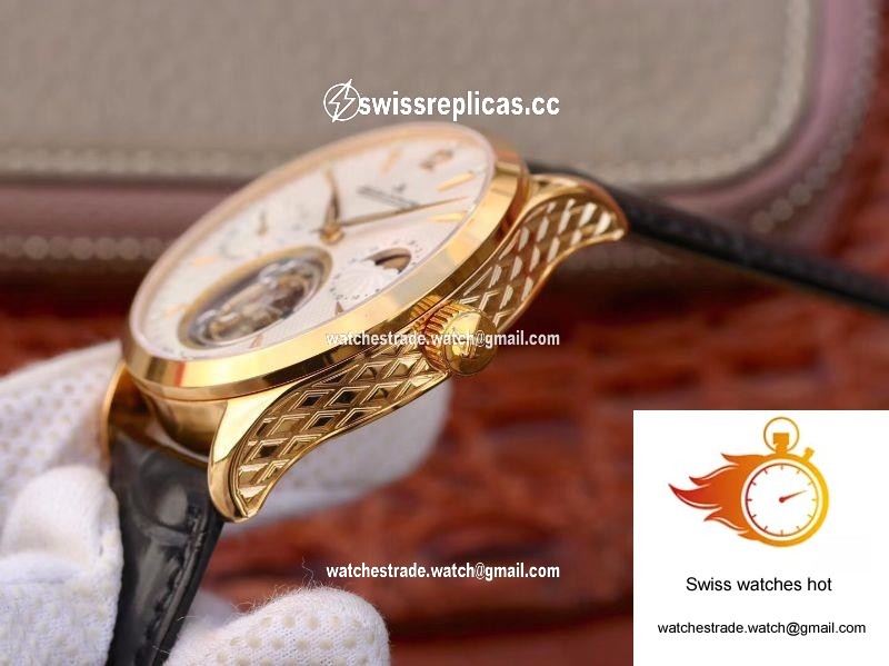 Jaeger-LeCoultre Master Grande Tourbillon 18K Yellow Gold White Dial 7
