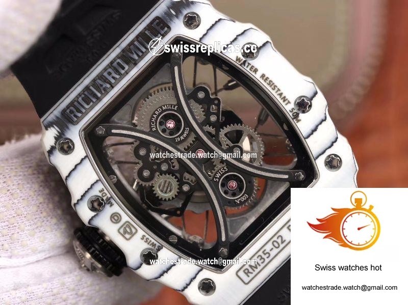 Richard Mille RM53-01 White Ceramic Case Skeleton Dial 7