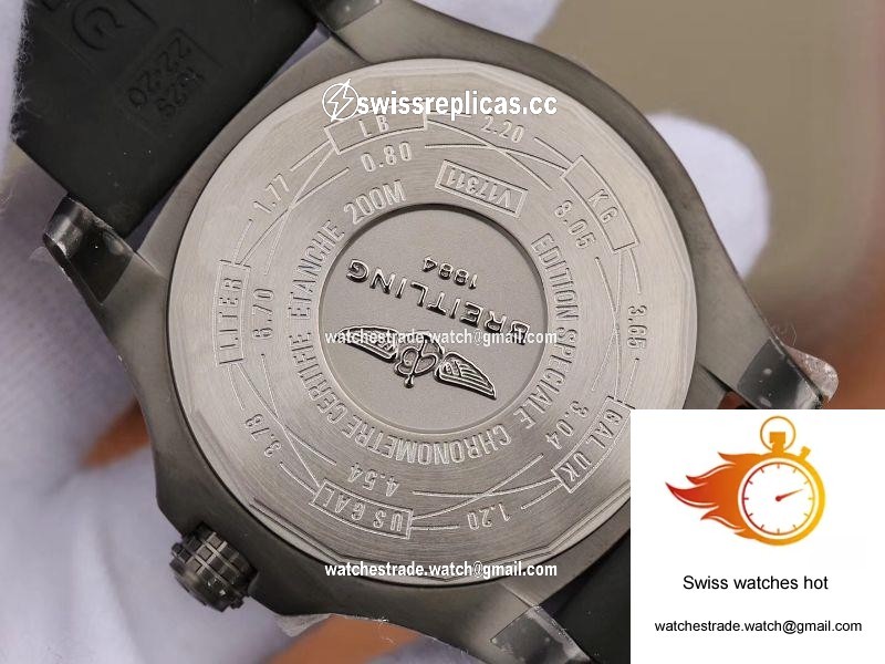 Breitling Avenger Blackbird 44mm V17311101B1W1 GF Factory V4 Black Dial 7