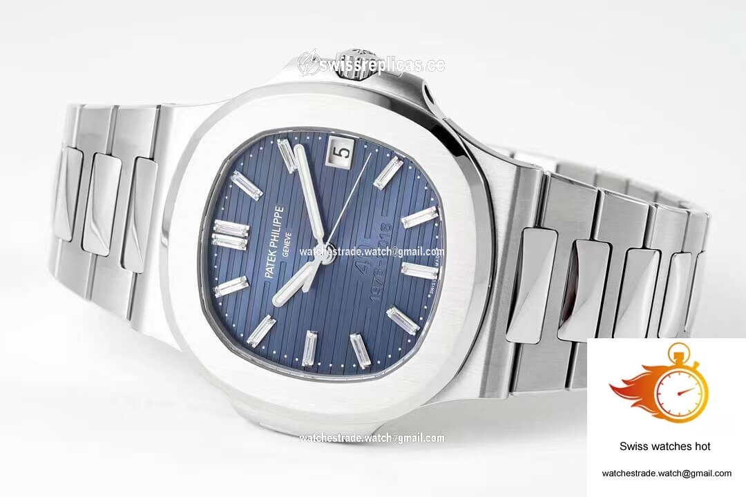 Patek Philippe Nautilus 5711/1P 40th Anniversary Edition PPF Factory Dark Blue Dial 7
