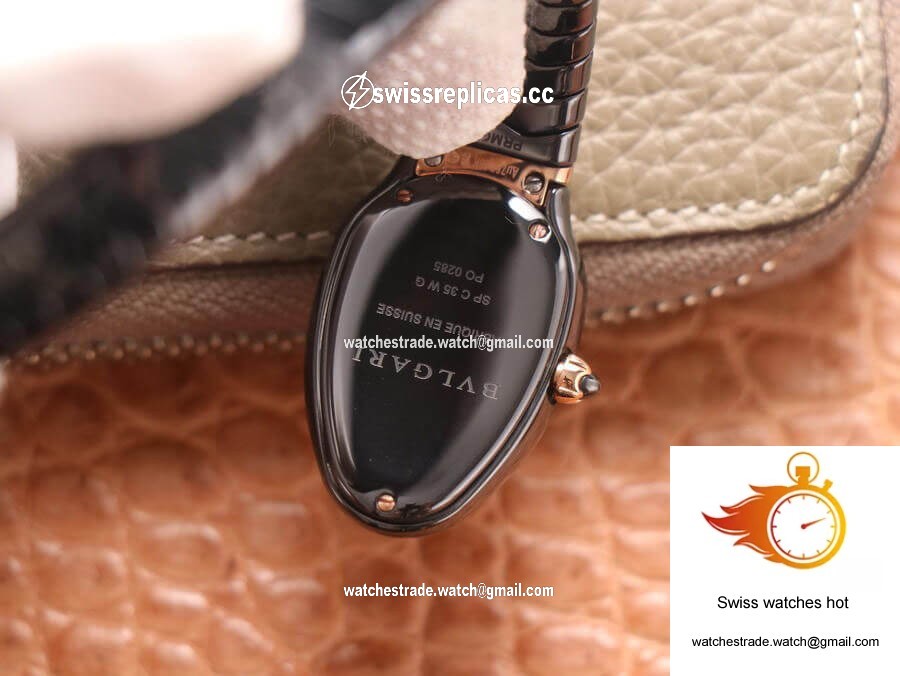 Bvlgari Serpenti 102735 BV Factory Rose Gold Black Dial 7