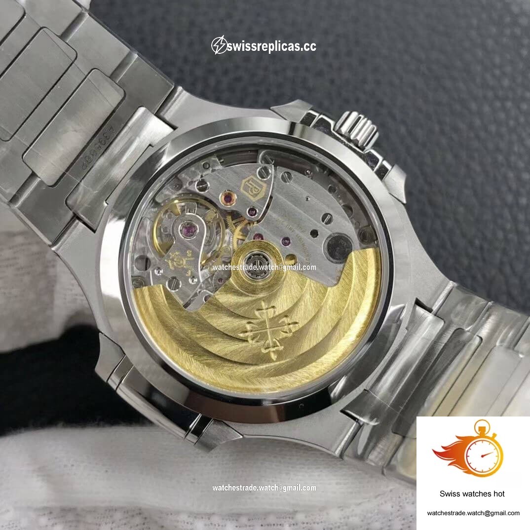 Patek Philippe Nautilus Ladies 7118/1A-010 3K Factory Silver Dial 7