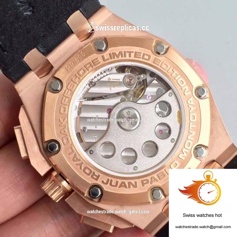 Audemars Piguet Royal Oak Offshore Juan Pablo Montoya 26030RO.00.D001IN.01 JF Factory V2 Black Dial 7