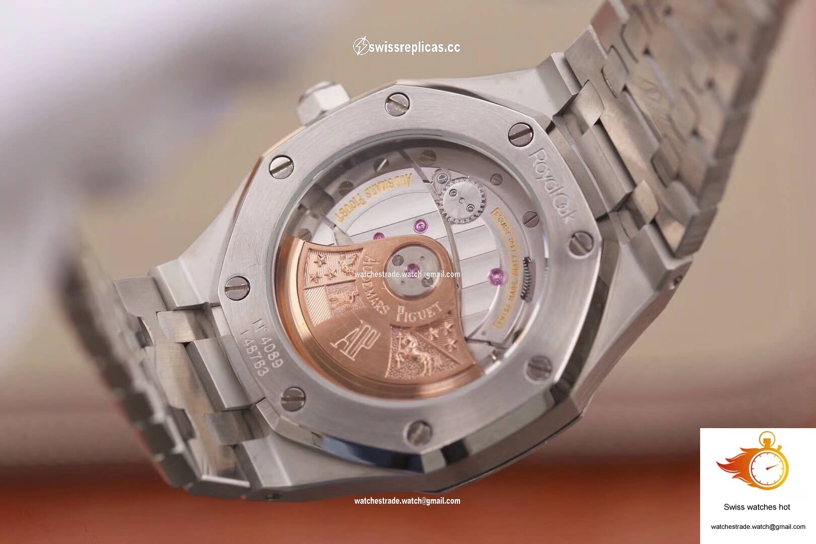 Audemars Piguet Royal Oak 15454BC.GG.1259BC.01 JH Factory Black Dial 7