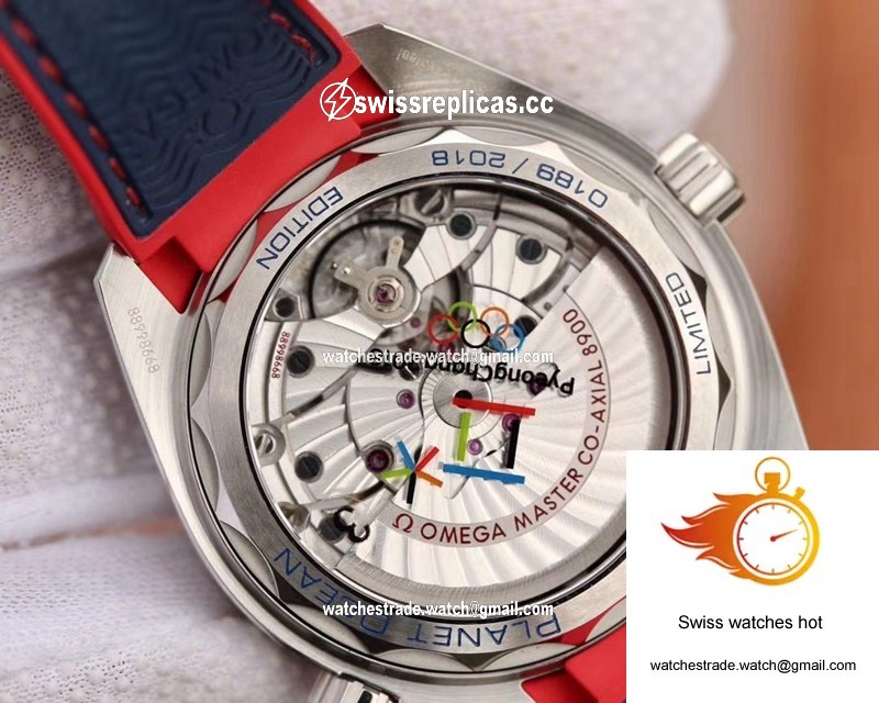 Omega Seamaster Pepsi Specialities Series 522.32.44.21.03.001 VS Factory Blue Dial 7