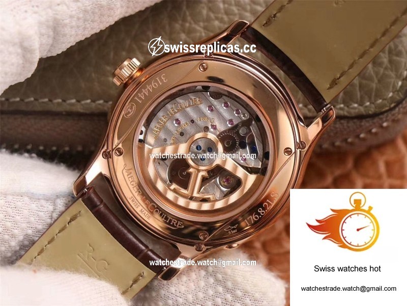 Jaeger-LeCoultre Master Ultra Thin Moon Perpetual Calendar 1302520 V9 Factory Rose Gold Case 7