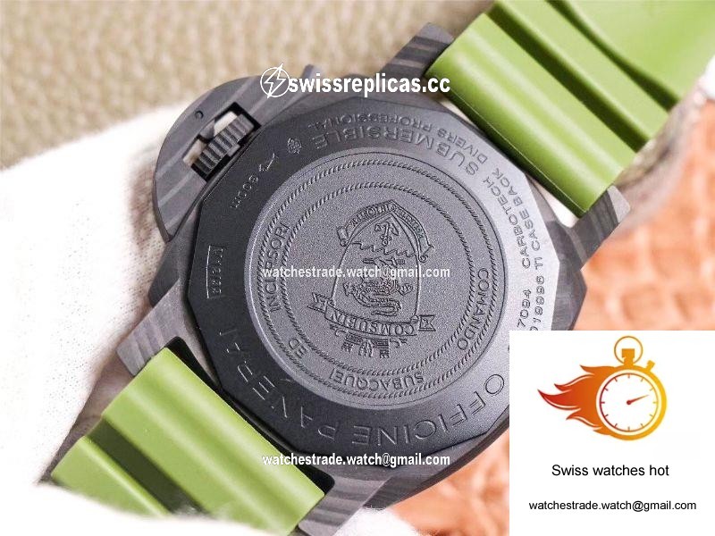 VS Factory Panerai Submersible Marina Militare Carbotech 47MM PAM00961 7