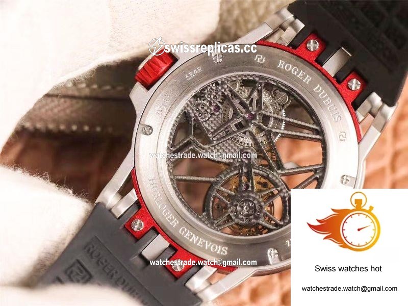 JB Factory Roger Dubuis Excalibur Spider Italdesign Edition RDDBEX0622 Red 7