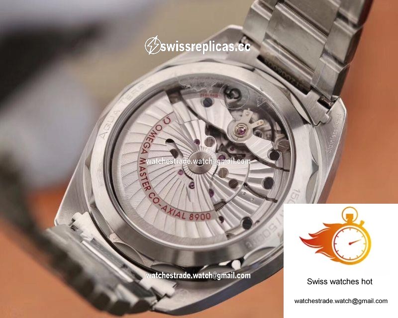 Omega Seamaster Aqua Terra 150M 220.10.41.21.03.002 VS Factory Blue Dial 7
