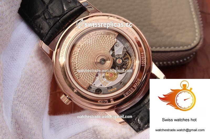 Vacheron Constantin Patrimony Perpetual Calendar 43175/000R-B343 Black Dial 7