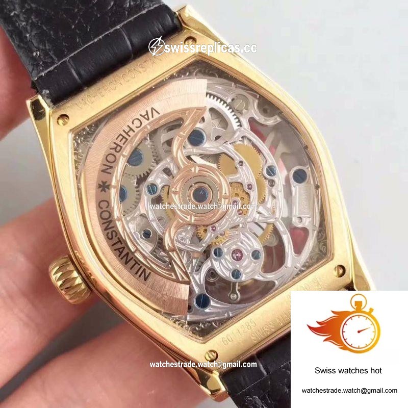 Vacheron Constantin Malte Tourbillon Rose Gold Skeleton Dial 7