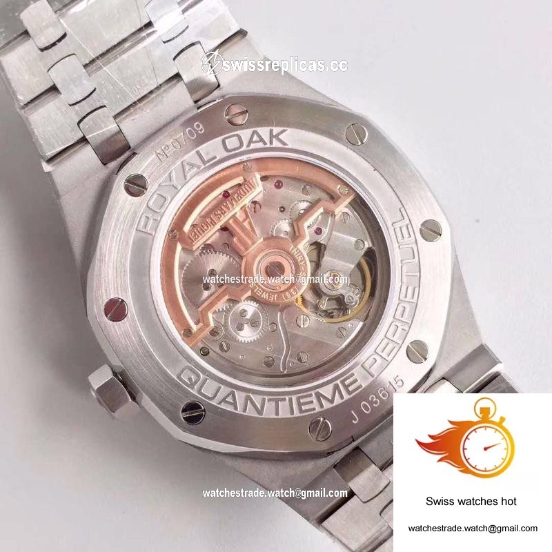 Audemars Piguet Royal Oak Perpetual Calendar 26574ST.OO.1220ST.02 JF Factory Blue Dial 7