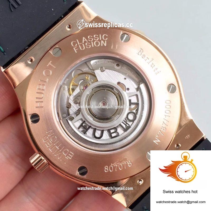 Hublot Classic Fusion Berluti Scritto 511.OX.0500.VR.BER16 JJ Factory V2 Green Dial 7