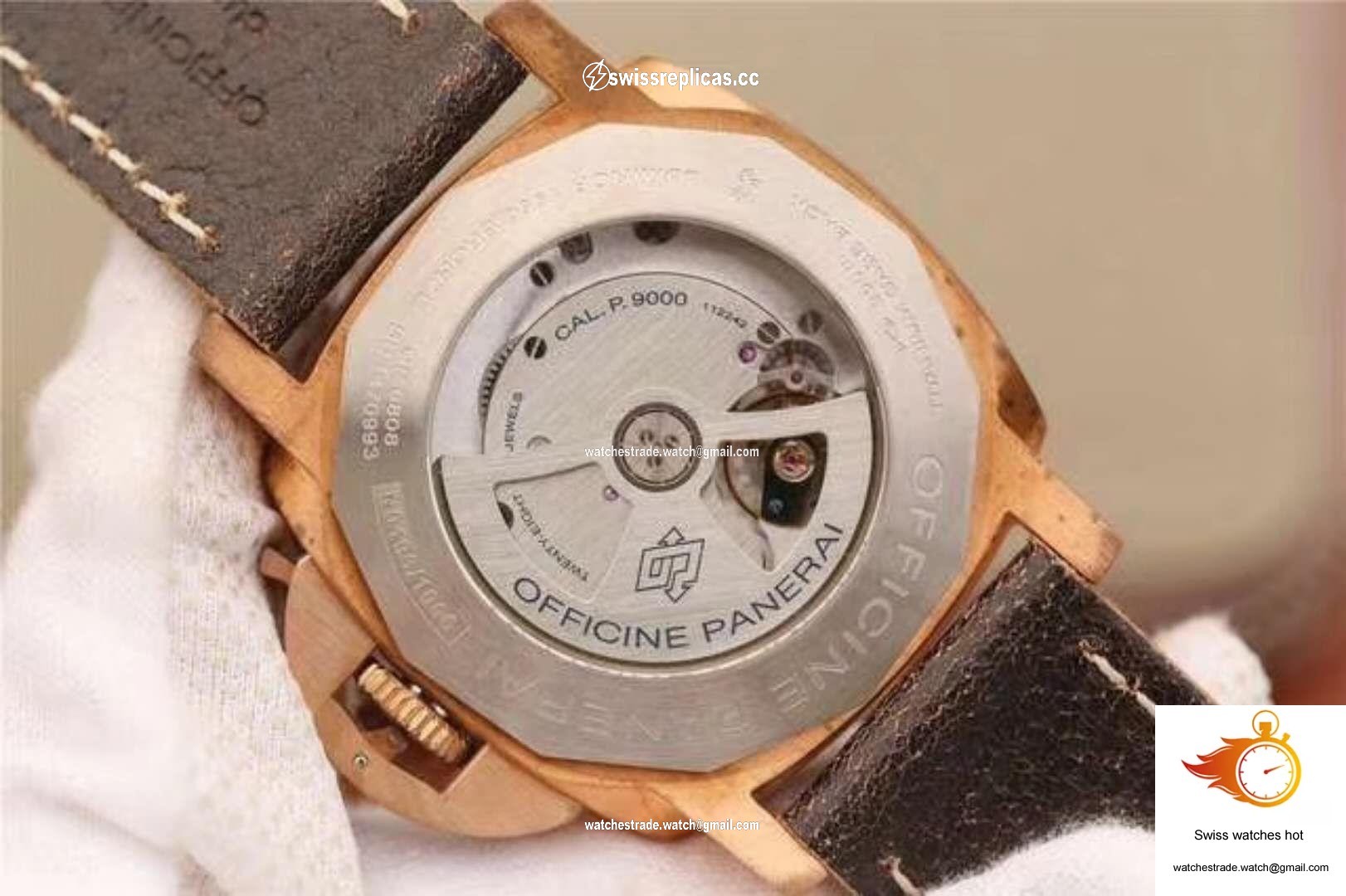 Panerai Luminor Submersible 1950 Bronzo PAM382 VS Factory V2 Green Dial 7