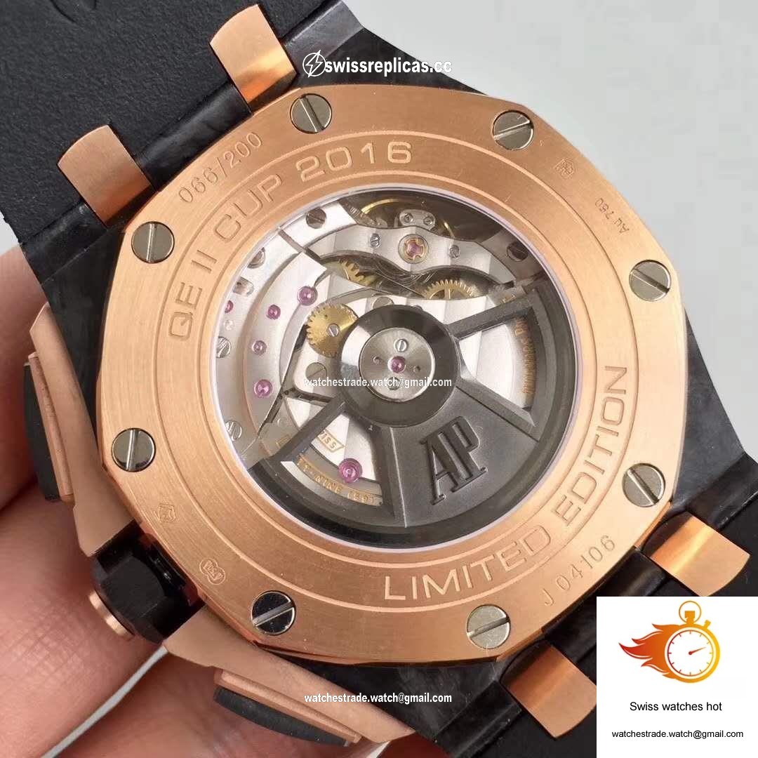 Audemars Piguet Royal Oak Offshore QE2 Cup 2016 26406FR.OO.A002CA.01 JF Factory V5 Black Dial 7