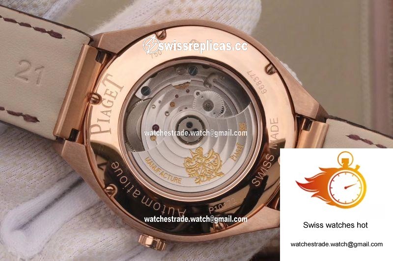 Piaget Polo MKS Factory Rose Gold Case Diamond Dial 7