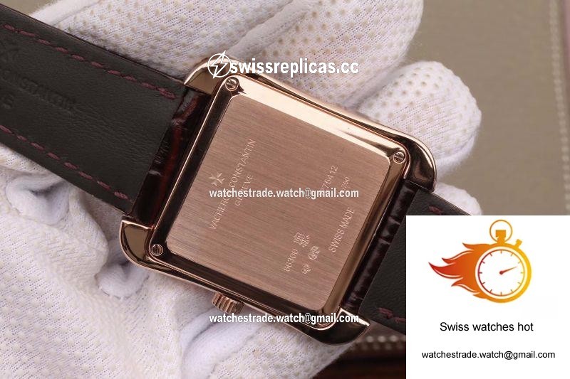 Vacheron Constantin Historiques Toledo 1951 86300/000R-9826 GS Factory 18K Rose Gold Silver Dial 7