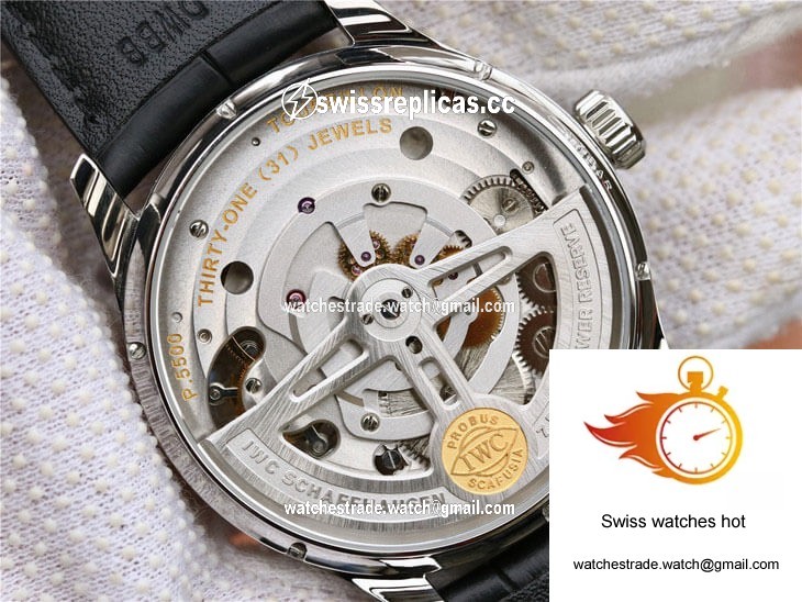 IWC Portuguese IW544603 ZF Factory Tourbillon Stainless Steel 8