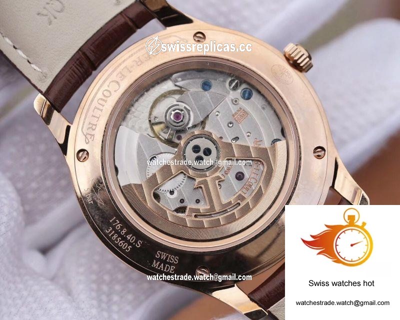 Jaeger LeCoultre Master Control Date Q1542520 ZF Factory 18K Rose Gold White Dial 8