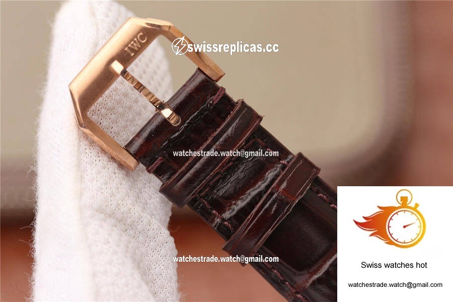 IWC Portuguese IW545409 ZF Factory Rose Gold White Dial 8