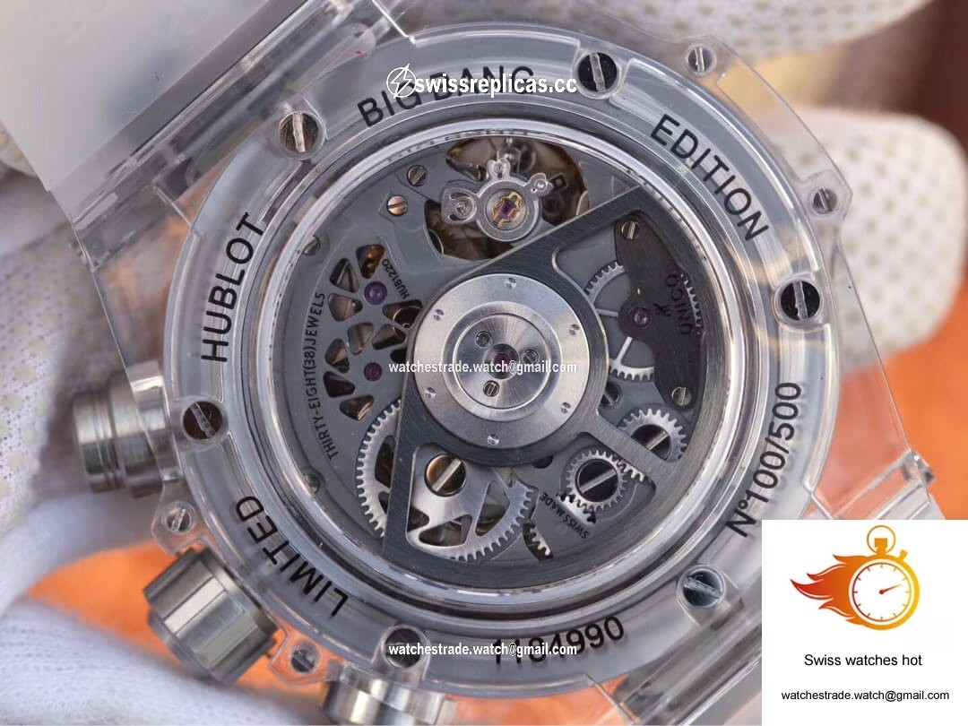 Hublot Big Bang 411.JX.4802.RT Diamond Bezel Hollow Dial 8