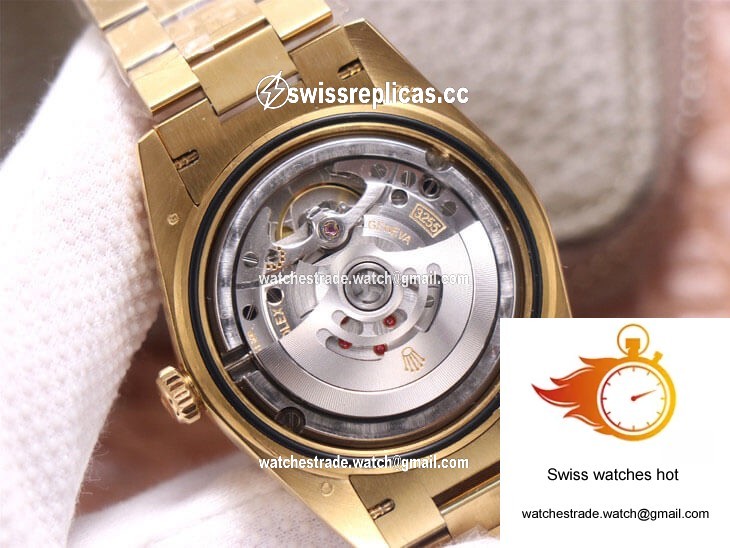 Rolex Day-Date M228348RBR-0001 EW Factory Yellow Gold Black Dial 8