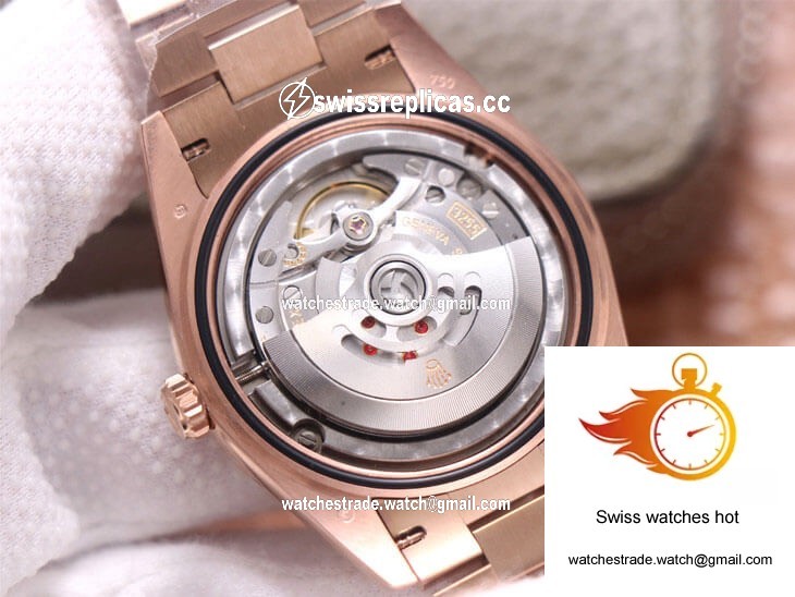Rolex Day-Date M228345RBR-0006 EW Factory Diamond Chocolate Color Dial 8