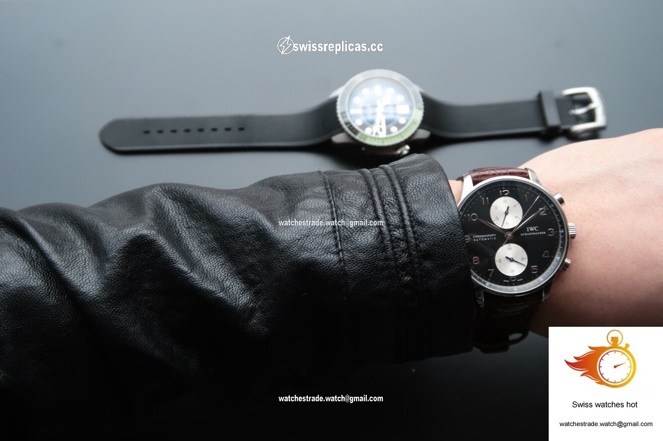 IWC Portugieser IW371404 ZF Factory V7 Black Dial 8
